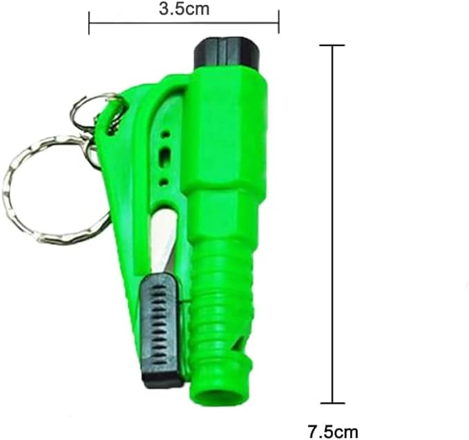 Seat Belt Cutter Keychain 3 in 1 tool