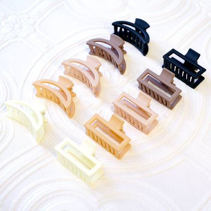 Small Hair Claw Clips set of 4