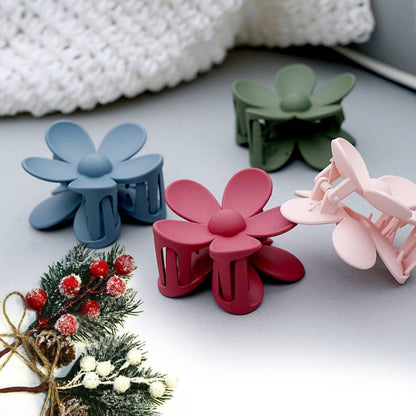 Large Flower Shape Hair Claw Clips