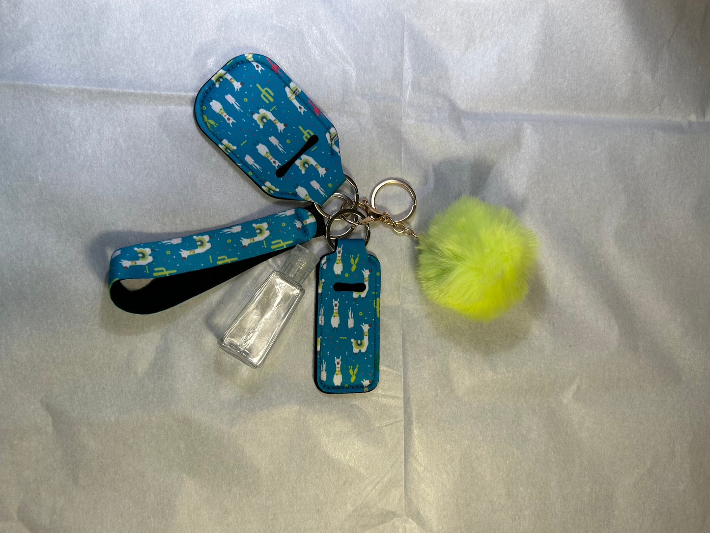 4 pc Keychain Sets    plus bonus: emergency whistle