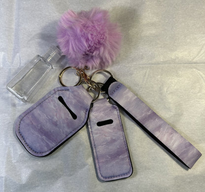 4 pc Keychain Sets    plus bonus: emergency whistle