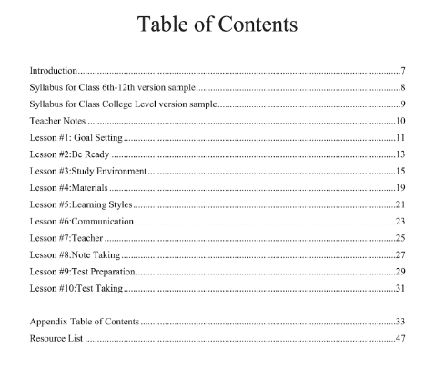 Teachers Guide for Academic Success Series Paperback – Teacher's Edition