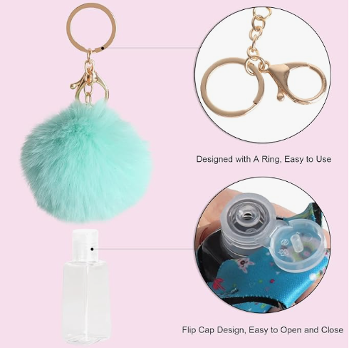 4 pc Keychain Sets    plus bonus: emergency whistle