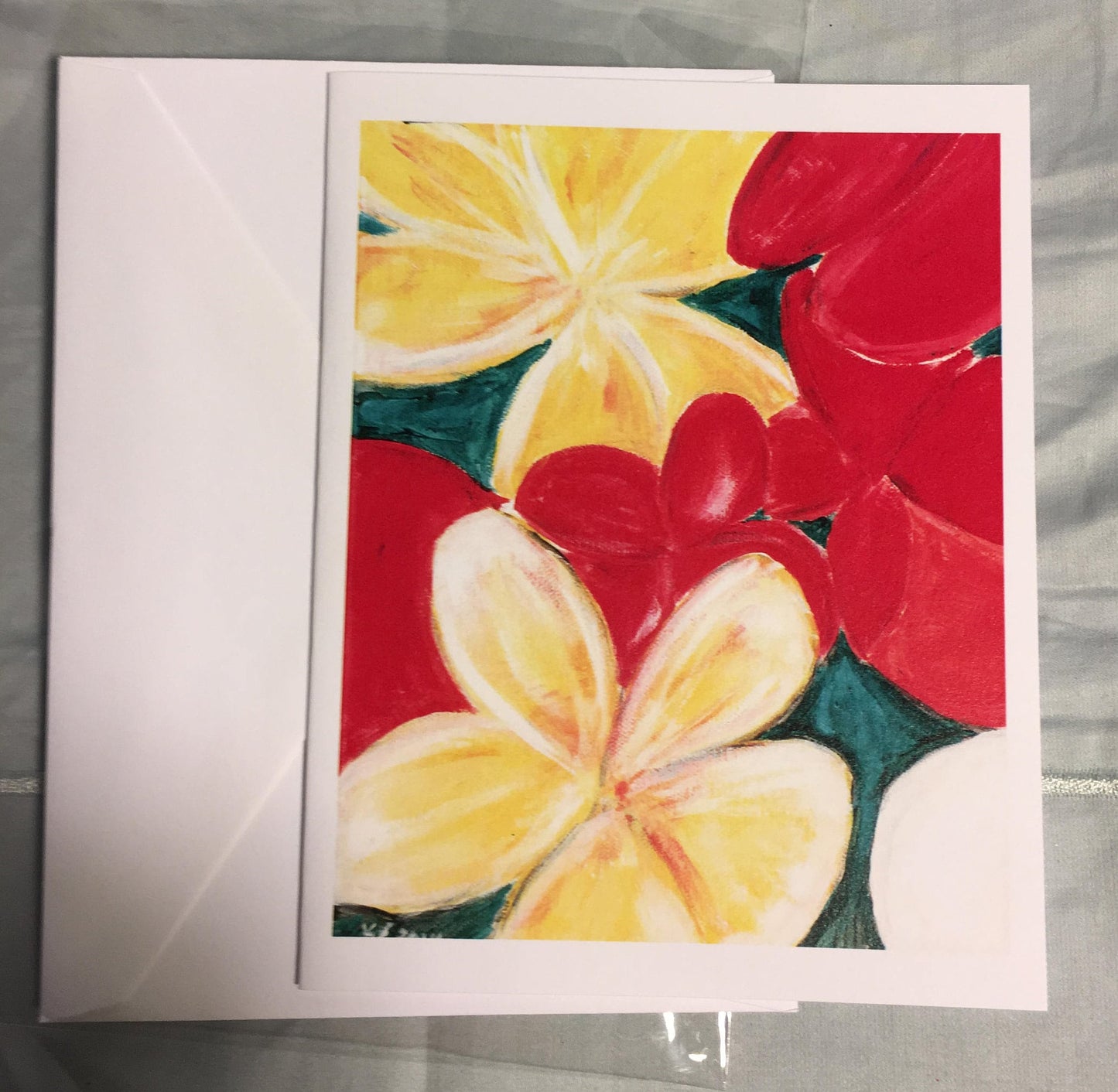 Hibiscus Card