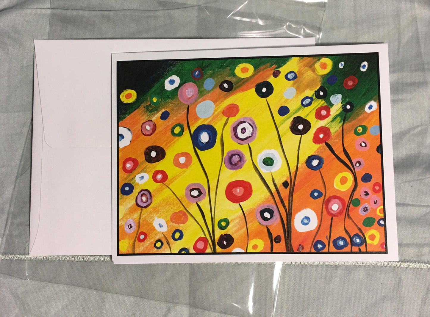 Poppy Flower Card