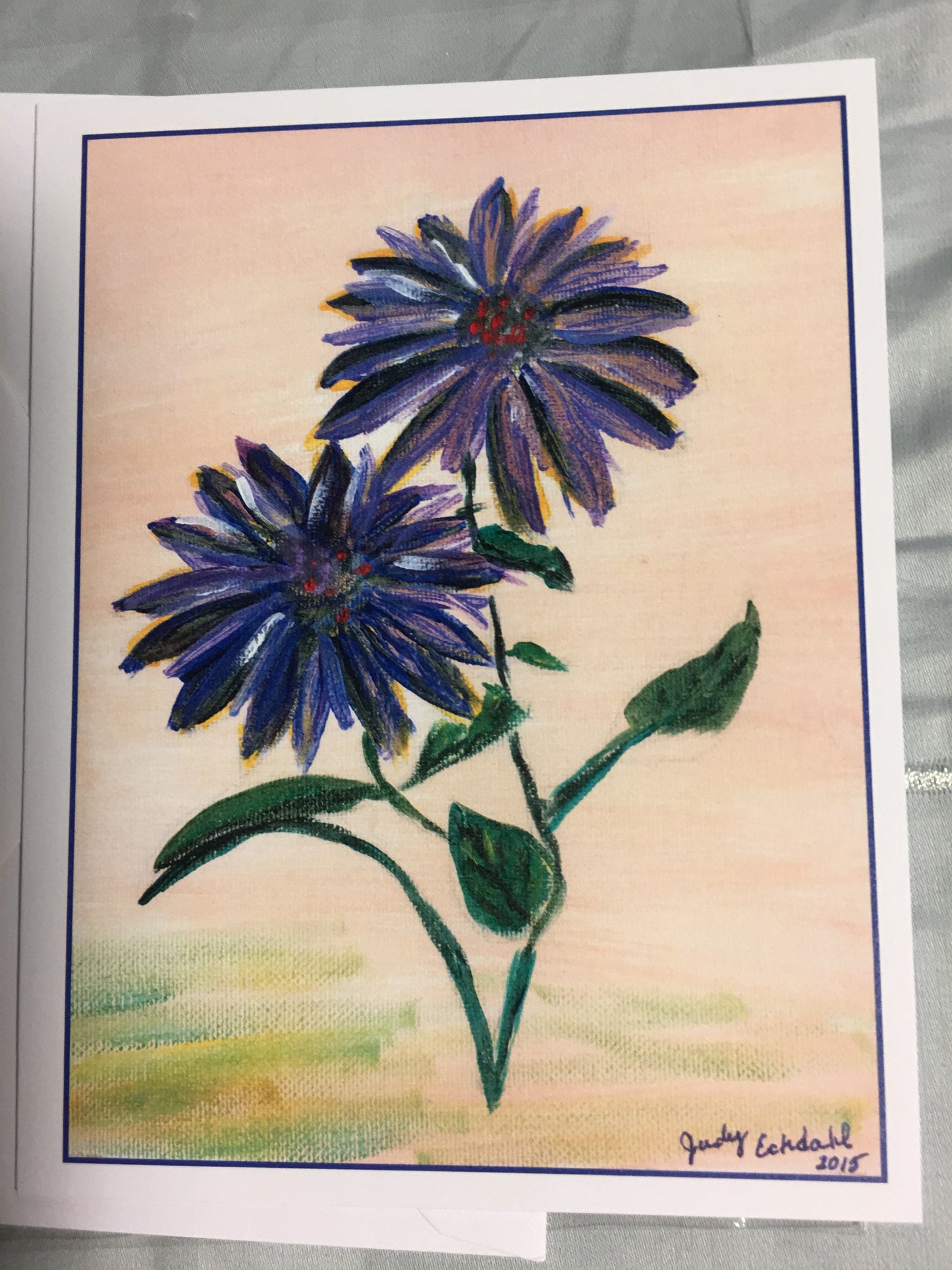 Purple Flower #3 Card